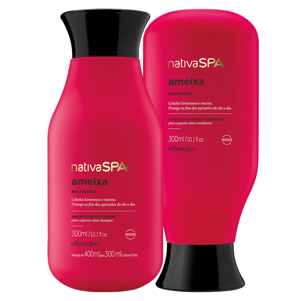 Combo Shampoo + Condicionador Ameixa - O Boticário