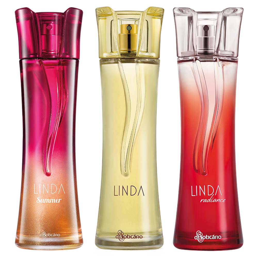 Combo Linda Perfumaria: Linda Des. Colônia + Radiance Des ...