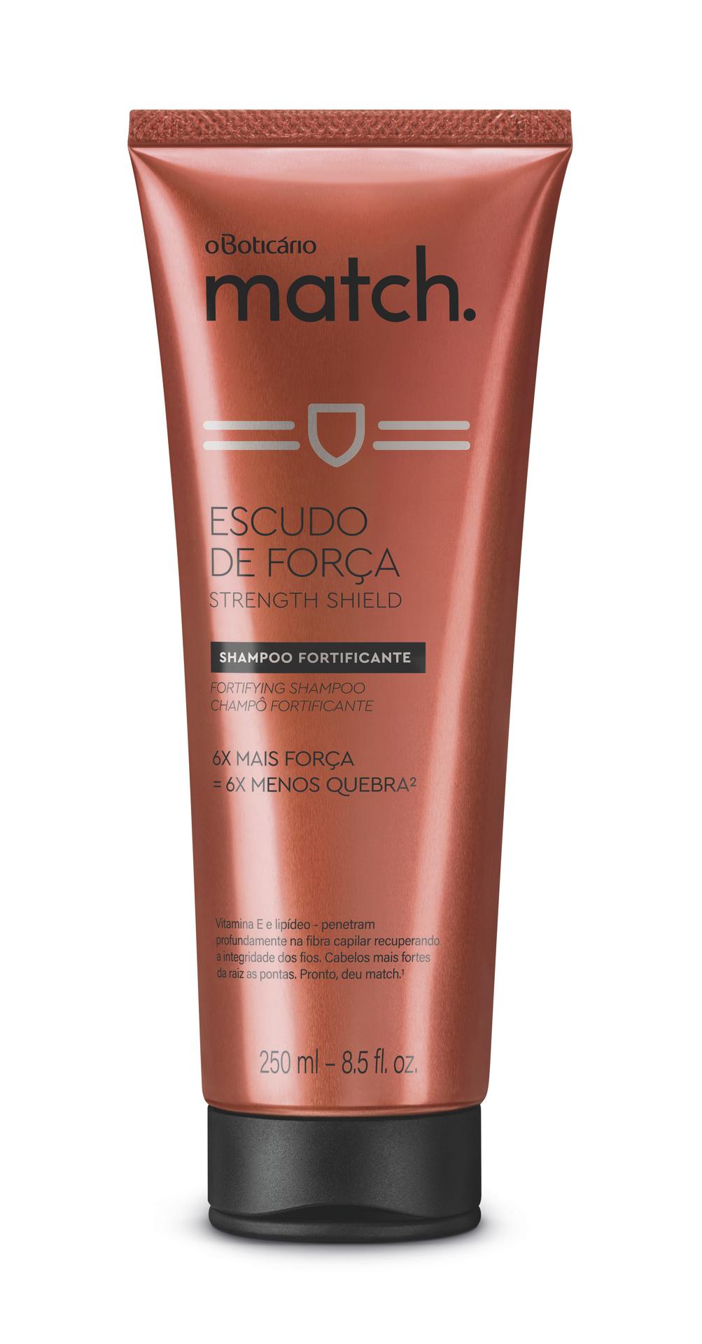 Match Shampoo Força 250 ml O Boticário